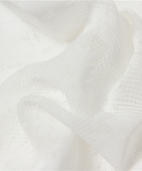 NATURAL BEAUTY BASIC（ナチュラルビューティーベーシック）の「フラワーオパールスカート（スカート・レディース・ホワイト系その他/ネイビー・SMALL/X-SMALL/MEDIUM）」の7枚目の写真