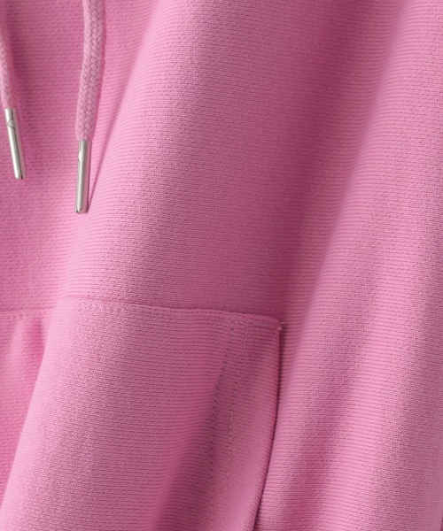 LOWRYS FARM（ローリーズファーム）の「ヘビーＯＺウラケフーディロングスリーブ　188173（パーカー・レディース・ホワイト/ブラック/ピンク/ブルー・FREE）」の13枚目の写真