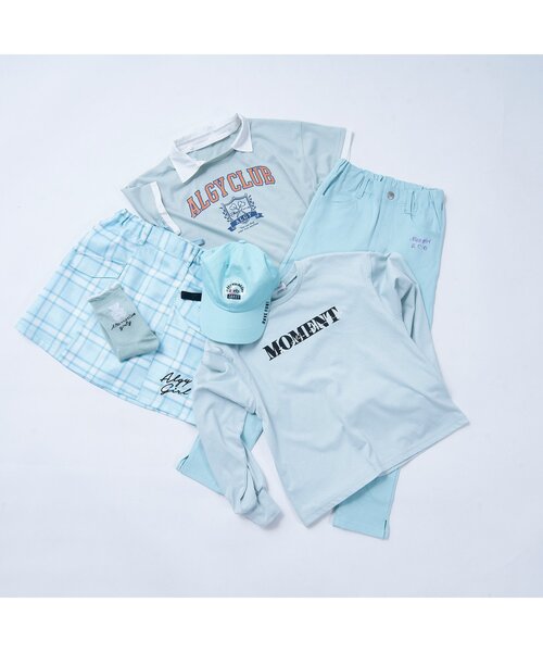 algy（アルジー）の「トレーナーロンT（Tシャツ/カットソー・キッズ・ミント/オフホワイト/ブラック・XXX-SMALL/XX-SMALL/X-SMALL/MEDIUM/SMALL）」の12枚目の写真