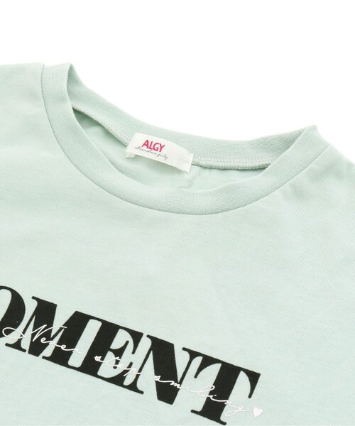 algy（アルジー）の「トレーナーロンT（Tシャツ/カットソー・キッズ・ミント/オフホワイト/ブラック・XXX-SMALL/XX-SMALL/X-SMALL/MEDIUM/SMALL）」の19枚目の写真