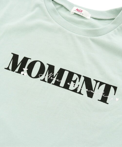 algy（アルジー）の「トレーナーロンT（Tシャツ/カットソー・キッズ・ミント/オフホワイト/ブラック・XXX-SMALL/XX-SMALL/X-SMALL/MEDIUM/SMALL）」の20枚目の写真