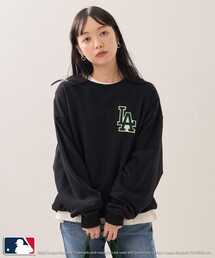 FREAK'S STORE（フリークスストア）の「MLB × FREAK'S STORE/エムエルビー/メジャーリーグベースボール MLB LA裏毛クルーネックスウェット（スウェット・メンズ）」
