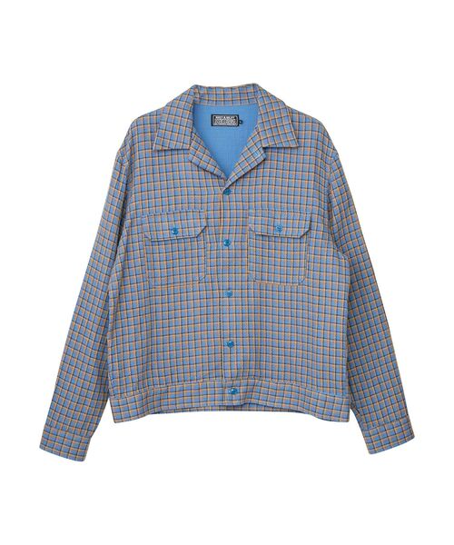 ヒステリックグラマー　メンズ チェック　長袖シャツ HYSTERIC GLAMOUR（ヒステリックグラマー）の「アラスカチェック