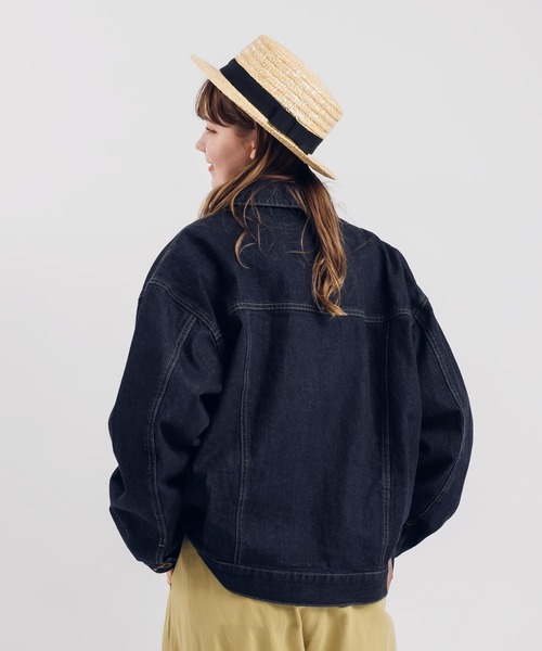 MUHET(ミュエータ)の「【セットアップ可能】デニムジャケット(デニムジャケット・レディース・ブルー/ネイビー・X-LARGE/MEDIUM)」の16枚目の写真