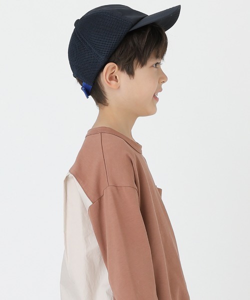 HAKKA KIDS（ハッカキッズ）の「恐竜刺しゅうキャップ（キャップ・キッズ・ネイビー/カーキ・M/L）」の9枚目の写真