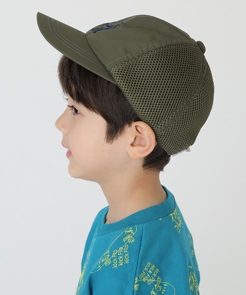HAKKA KIDS（ハッカキッズ）の「恐竜刺しゅうキャップ（キャップ・キッズ・ネイビー/カーキ・M/L）」の8枚目の写真
