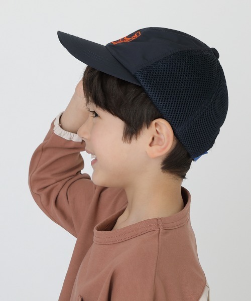 HAKKA KIDS（ハッカキッズ）の「恐竜刺しゅうキャップ（キャップ・キッズ・ネイビー/カーキ・M/L）」の11枚目の写真