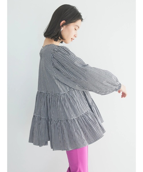 りほアメリ チュニック AMERICAN HOLIC（アメリカンホリック）の「ティアードボリューム