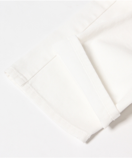 LBC(エルビーシー)の「コットンカツラギテーパードクロップドパンツ(その他パンツ・レディース・オフホワイト・SMALL/LARGE/MEDIUM)」の11枚目の写真