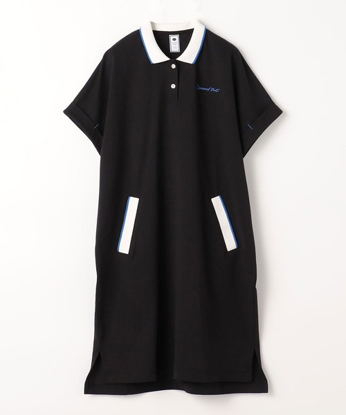 179/WG（イチナナキュウダブルジー）の「ポロシャツワンピース（ワンピース・レディース・グリーン/ブラック/ブルー・MEDIUM）」の5枚目の写真