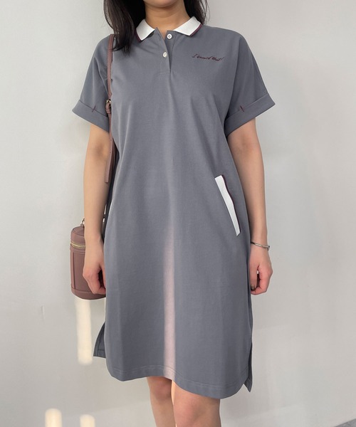 179/WG（イチナナキュウダブルジー）の「ポロシャツワンピース（ワンピース・レディース・グリーン/ブラック/ブルー・MEDIUM）」の19枚目の写真