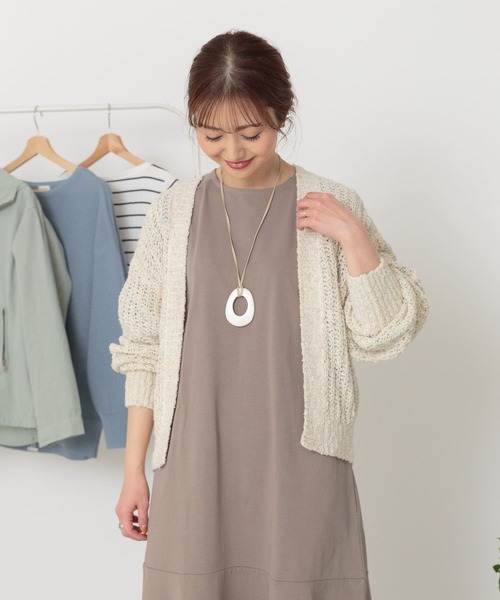 URBAN RESEARCH DOORS（アーバンリサーチドアーズ）の「マーメイドカットワンピース（ワンピース・レディース・ブラック/モカ・MEDIUM）」の22枚目の写真