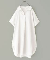 n'OrLABEL | 『スキッパーチュニック丈シャツブラウス』(シャツ/ブラウス)