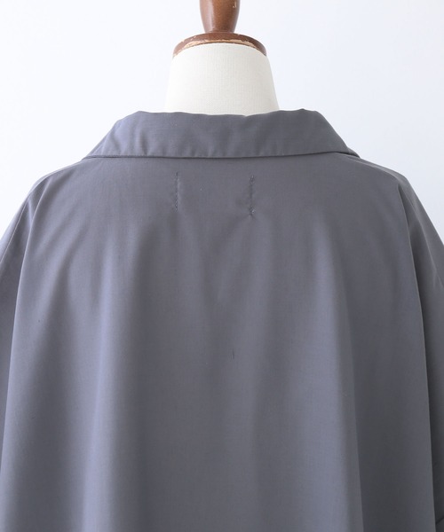 n'OrLABEL（ノアールレーベル）の「『スキッパーチュニック丈シャツブラウス』（シャツ/ブラウス・レディース・オフホワイト/ブラック/グレー/イエロー・FREE）」の18枚目の写真