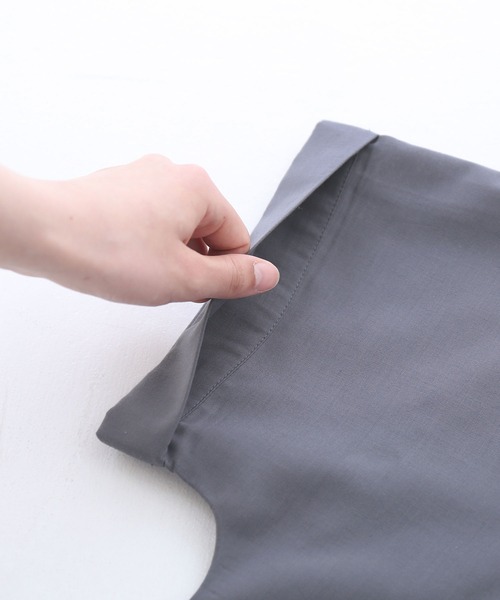 n'OrLABEL（ノアールレーベル）の「『スキッパーチュニック丈シャツブラウス』（シャツ/ブラウス・レディース・オフホワイト/ブラック/グレー/イエロー・FREE）」の20枚目の写真