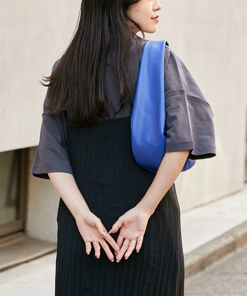 CIAOPANIC TYPY(チャオパニックティピー)の「【お気に入り数1.8万人突破】【新色追加】USAコットン切り替えプリントTEE(Tシャツ/カットソー・レディース・チャコールグレー/ホワイト/ネイビー/ブラウン/グリーン・ONE SIZE)」の19枚目の写真