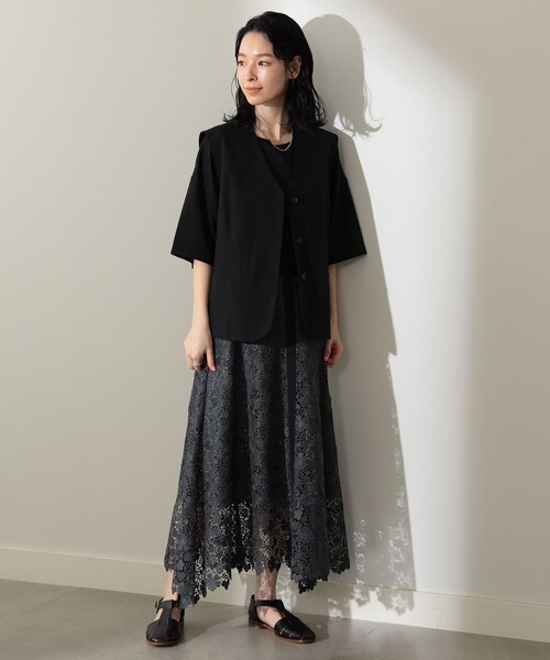 専用 Demi-Luxe BEAMS シアサッカーオールインワン Demi-Luxe BEAMS（デミルクス ビームス）の「シアサッカー