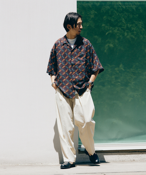 JOURNAL STANDARD(ジャーナルスタンダード)の「オクタワルツカルゼ タックインパンツ(スラックス・メンズ・チャコールグレー/ブラック/ベージュ/アイボリー・SMALL/MEDIUM/LARGE)」の14枚目の写真