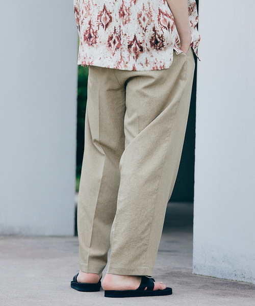 JOURNAL STANDARD(ジャーナルスタンダード)の「オクタワルツカルゼ タックインパンツ(スラックス・メンズ・チャコールグレー/ブラック/ベージュ/アイボリー・SMALL/MEDIUM/LARGE)」の22枚目の写真