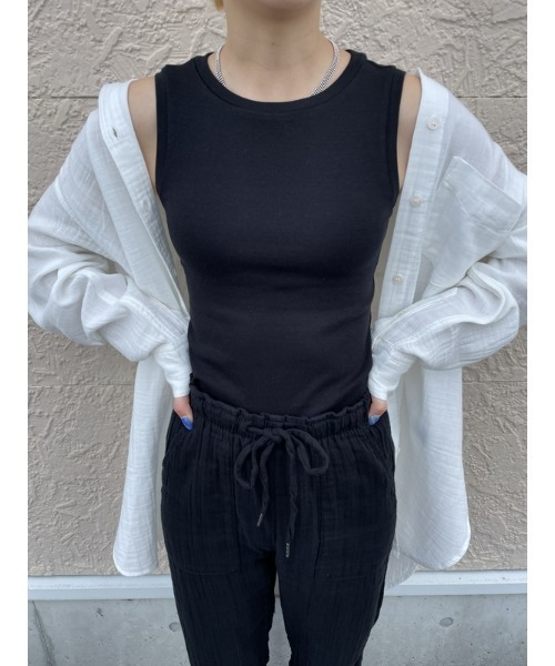 GAP（ギャップ）の「クリンクルガーゼ ウィークエンド チュニック 