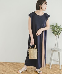 ITEMS URBANRESEARCH | プリーツドッキングワンピース(ワンピース)