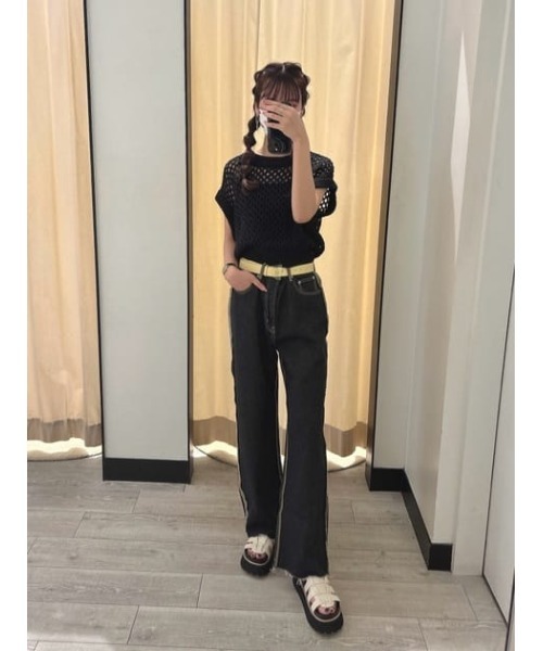 SLY（スライ）の「GRID MESH VEST グリッド メッシュ ベスト