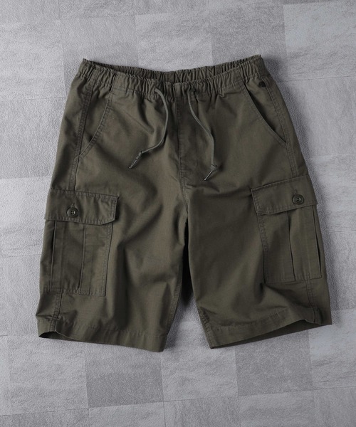 Right-on（ライトオン）の「ＴＣリップカーゴショーツ（カーゴパンツ・メンズ・オリーブ/ベージュ/ブラック・L/M/S/XL）」の15枚目の写真