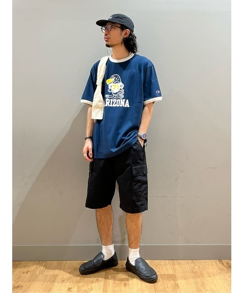 Right-on（ライトオン）の「ＴＣリップカーゴショーツ（カーゴパンツ・メンズ・オリーブ/ベージュ/ブラック・L/M/S/XL）」の16枚目の写真