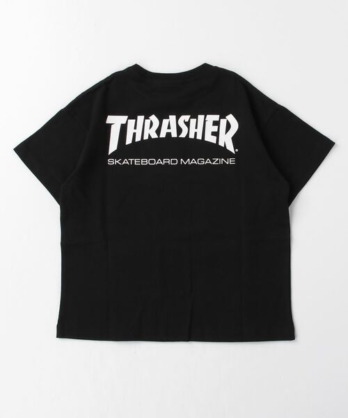 THRASHER(スラッシャー)の「THRASHER/スラッシャー キッズ Tシャツ THRASHER MAG TEE 23MS418-42(Tシャツ/カットソー・キッズ・ホワイト/ブラック/ダークグリーン・160cm/130cm/150cm/140cm)」の5枚目の写真