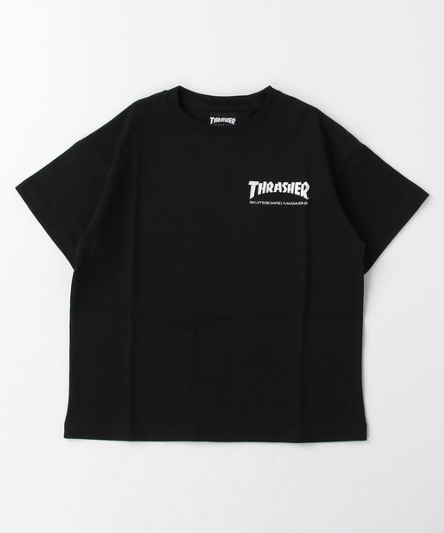 THRASHER(スラッシャー)の「THRASHER/スラッシャー キッズ Tシャツ THRASHER MAG TEE 23MS418-42(Tシャツ/カットソー・キッズ・ホワイト/ブラック/ダークグリーン・160cm/130cm/150cm/140cm)」の8枚目の写真