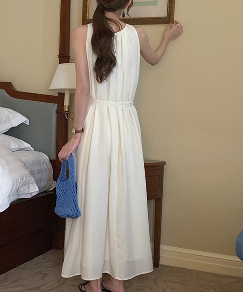 セール】YUGA_YGMC ギャザー Aラインワンピース（ワンピース