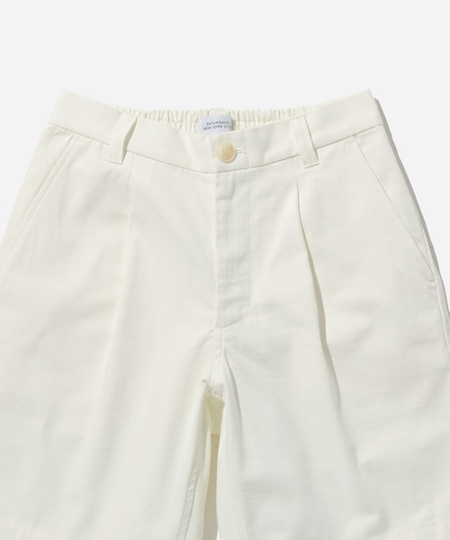 Saturdays NYC(サタデーズ ニューヨークシティ )の「Keigo Cotton Ripstop Short(その他パンツ・メンズ・オフホワイト/ベージュ・X-SMALL/S/M/L/XL)」の10枚目の写真