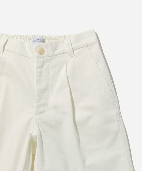 Saturdays NYC(サタデーズ ニューヨークシティ )の「Keigo Cotton Ripstop Short(その他パンツ・メンズ・オフホワイト/ベージュ・X-SMALL/S/M/L/XL)」の11枚目の写真