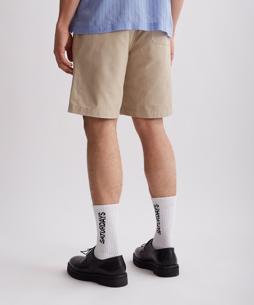 Saturdays NYC(サタデーズ ニューヨークシティ )の「Keigo Cotton Ripstop Short(その他パンツ・メンズ・オフホワイト/ベージュ・X-SMALL/S/M/L/XL)」の3枚目の写真