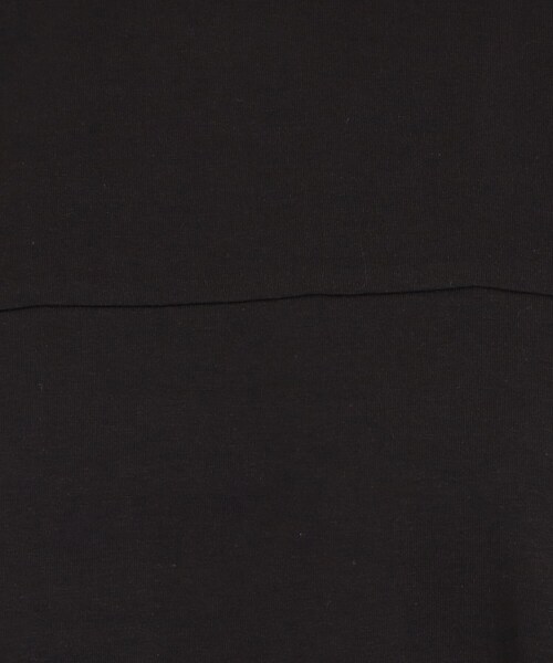 DRESKIP（ドレスキップ）の「◆裾異素材&フレア ふんわりトップス（Tシャツ/カットソー・レディース・オフホワイト/オリーブ/ブルー/ブラック・02/03/04）」の14枚目の写真