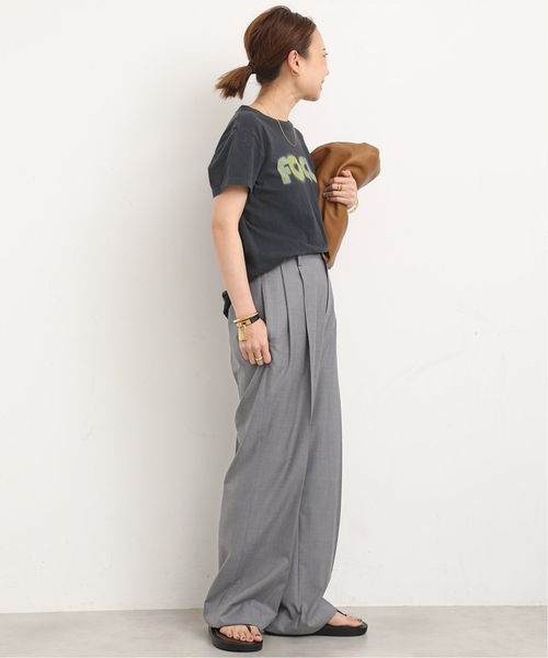 mother（マザー）の「【MOTHER/マザー】 FOCUS Tシャツ（Tシャツ/カットソー・レディース・ブラック・FREE）」の5枚目の写真