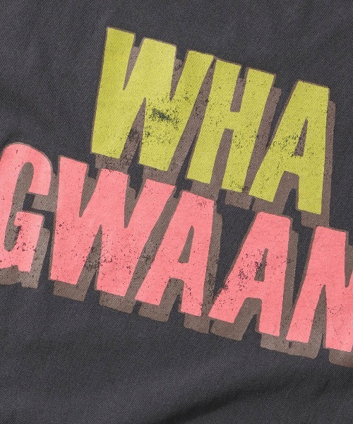 UNION（UNION TOKYO）（ユニオン）の「UNION ORIGINAL WHA GWAAN S/S TEE ユニオン Tシャツ（Tシャツ/カットソー・メンズ・ピンク/ブラック・SMALL/LARGE/MEDIUM/XX-LARGE/X-LARGE）」の11枚目の写真