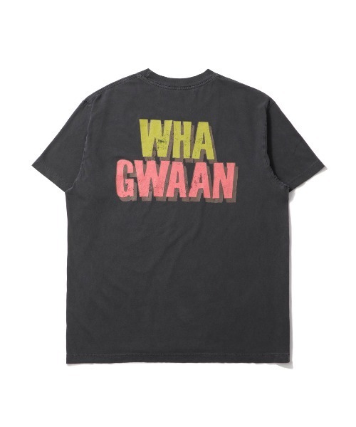 UNION（UNION TOKYO）（ユニオン）の「UNION ORIGINAL WHA GWAAN S/S TEE ユニオン Tシャツ（Tシャツ/カットソー・メンズ・ピンク/ブラック・SMALL/LARGE/MEDIUM/XX-LARGE/X-LARGE）」の21枚目の写真