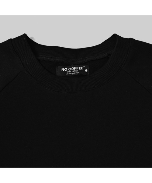 NO COFFEE（ノーコーヒー）の「スウェットS/S TEE（Tシャツ/カットソー・メンズ・ブラック/グレー・LARGE/X-LARGE/MEDIUM）」の4枚目の写真