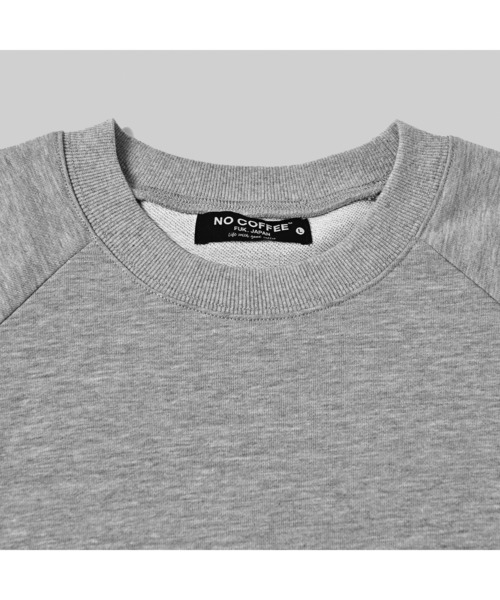 NO COFFEE（ノーコーヒー）の「スウェットS/S TEE（Tシャツ/カットソー・メンズ・ブラック/グレー・LARGE/X-LARGE/MEDIUM）」の9枚目の写真