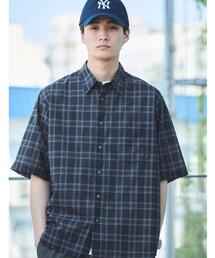 green label relaxing | ボイルローン チェック ジャストルーズ シャツ(シャツ/ブラウス)