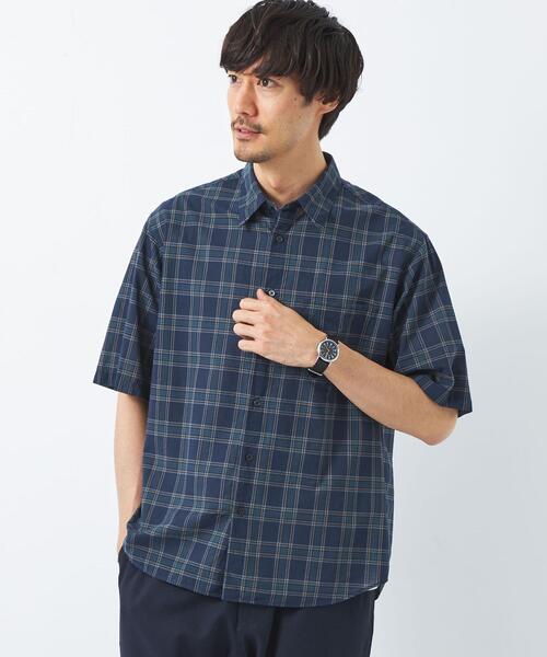 green label relaxing　120 チェックシャツ green label relaxing（グリーンレーベルリラクシング）の