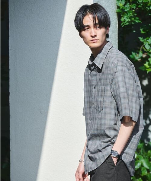 green label relaxing　120 チェックシャツ UNITED ARROWS green label relaxing｜シアー チェック シャツ