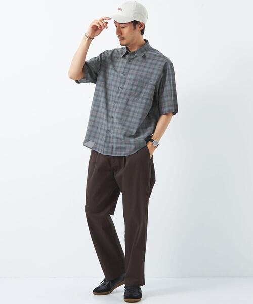 green label relaxing　120 チェックシャツ ユナイテッドアローズ グリーンレーベル リラクシングのチェック