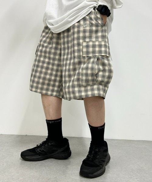 WHO'S WHO gallery(フーズフーギャラリー)の「COOPER FACTカーゴショーツ(カーゴパンツ・メンズ・ブラック/インディゴブルー/サックスブルー/ネイビー/ベージュ・FREE)」の2枚目の写真