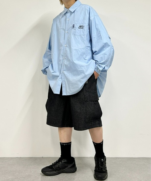 WHO'S WHO gallery(フーズフーギャラリー)の「COOPER FACTカーゴショーツ(カーゴパンツ・メンズ・ブラック/インディゴブルー/サックスブルー/ネイビー/ベージュ・FREE)」の17枚目の写真