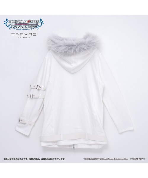 アイドルマスター 二宮飛鳥×TRAVAS TOKYO ファーフードロングパーカー アイドルマスター シンデレラガールズ』二宮飛鳥×TRAVAS TOKYO