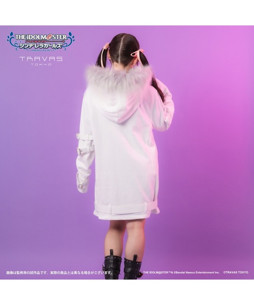 THE IDOLM@STER TRAVAS TOKYO ホワイトアウター TRAVAS TOKYO（トラバス トウキョウ）の「【アイドルマスター