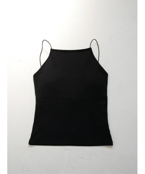TRUNC（トランクエイティーエイト）の「Rib Line Cross Camisole（キャミソール・レディース・ベージュ・FREE）」の13枚目の写真