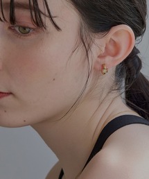 Phoebe | 【金属アレルギー対応】ビジューカドルフープイヤリング(イヤリング)